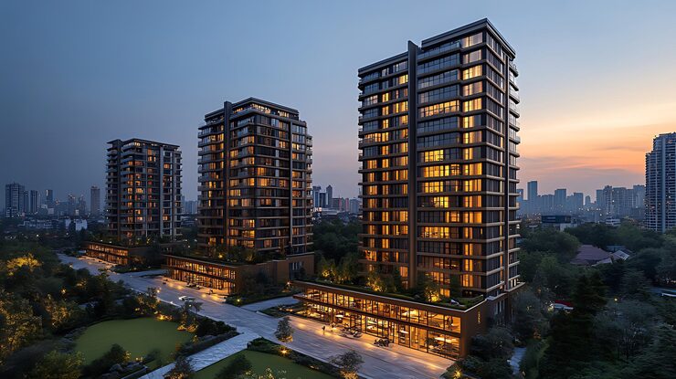 Hiranandani The Estates Alibaug, Alibaug coast, Raigad, artist impression