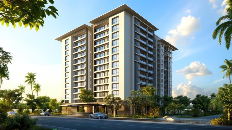 Oberoi Realty Alibaug, Tekali, Alibaug, artist impression