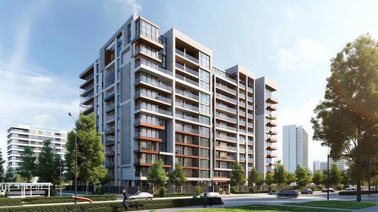 SRS Sukh Shanti Residency, Alibaug town, artist impression