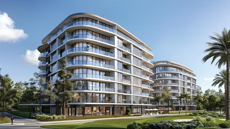 Hiranandani Sands, Nagaon–Bagmala, near Nagaon Beach, artist impression